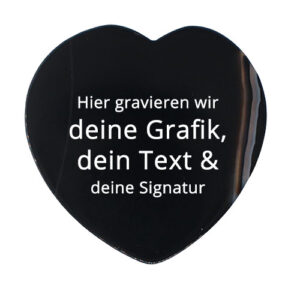 Big Heart Achat Schwarz