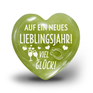 Glücksbringer Herz für Weihnachten